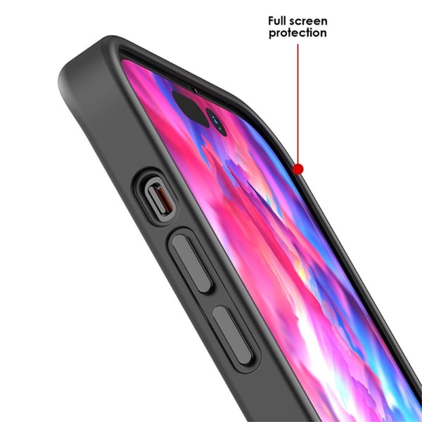 Magnetic MagSafe Skal iPhone 15 Pro Max Matt Svart