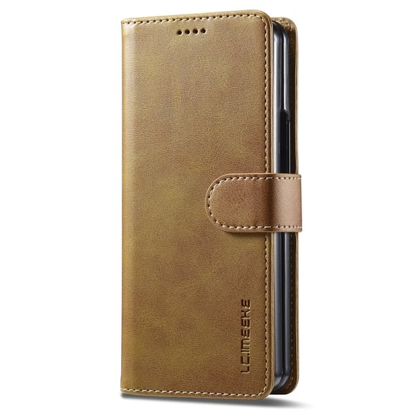 LC.IMEEKE Plånboksfodral Samsung Galaxy Z Fold 5 Cognac