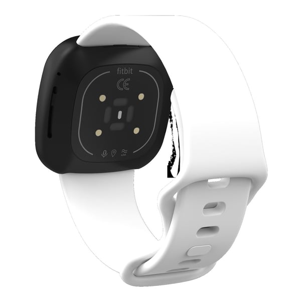 Silikonarmband Fitbit Versa 4/Sense 2 Vit