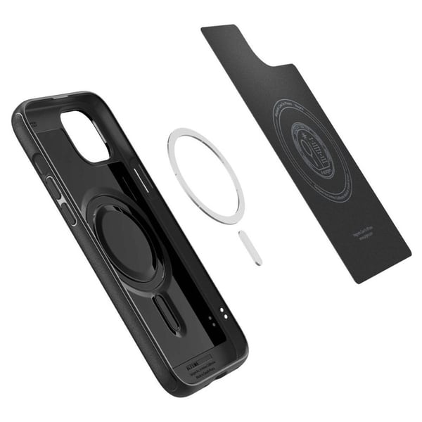 Spigen iPhone 15 Skal MagSafe Armor Svart