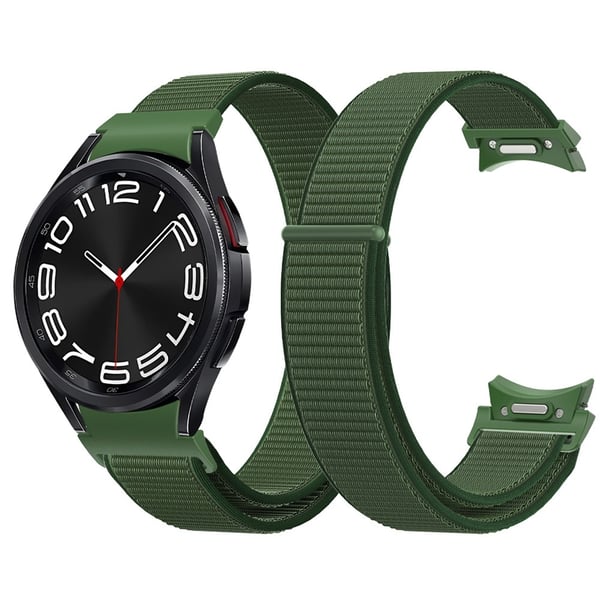 Full Fit Nylonarmband Samsung Galaxy Watch 6 40mm Grön