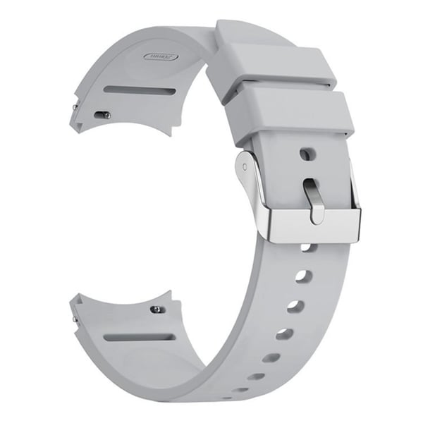 Full Fit Silikonarmband Samsung Galaxy Watch 6 44mm Grå