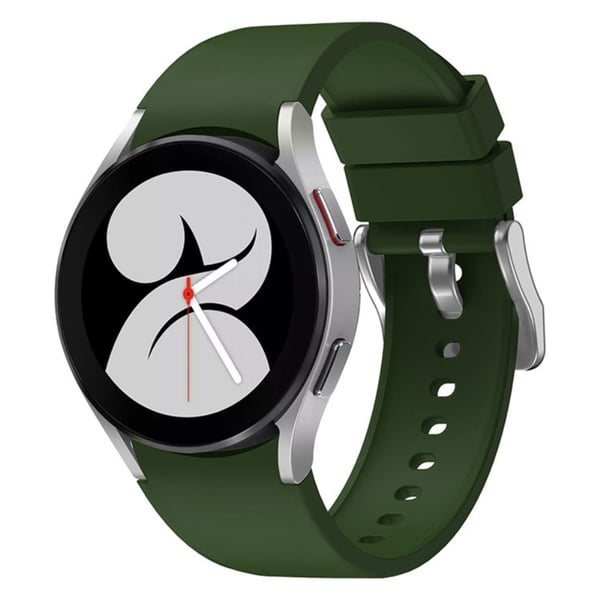 Full Fit Silikonarmband Samsung Galaxy Watch 6 Classic 47mm Grön