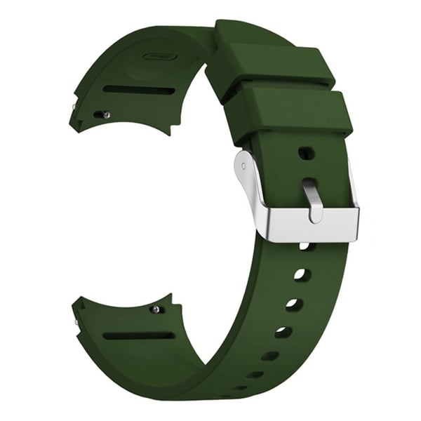 Full Fit Silikonarmband Samsung Galaxy Watch 6 Classic 47mm Grön