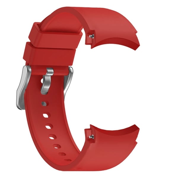 Full Fit Silikonarmband Samsung Galaxy Watch 6 44mm Röd