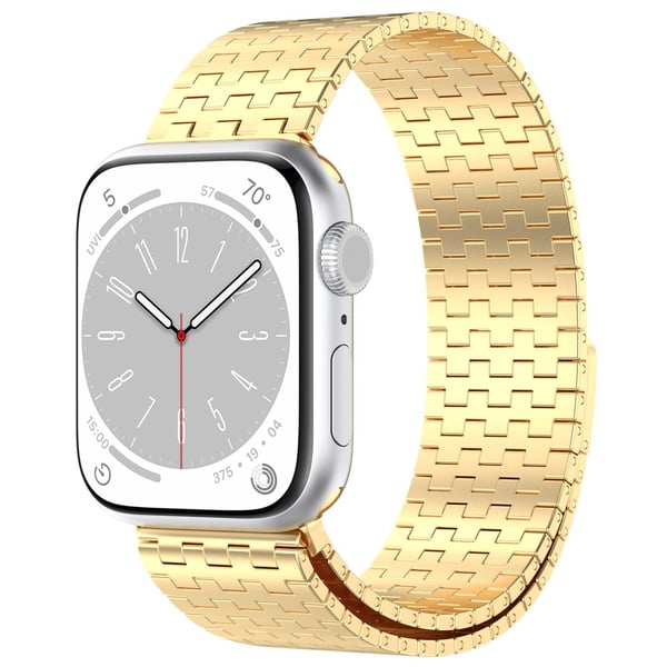 Magnetiskt Metallarmband Apple Watch 42/44/45/49mm Guld