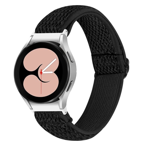 Vävd Nylonarmband Samsung Galaxy Watch 6 44mm Svart