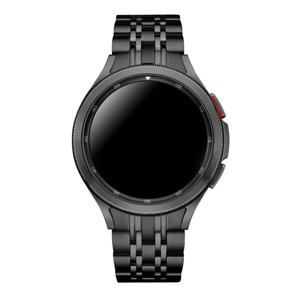 Stylish Metallarmband Samsung Galaxy Watch 6 Classic 43mm Svart