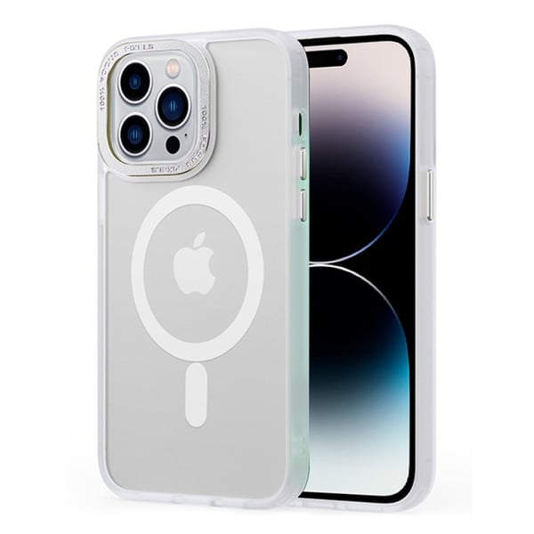 Magnetic MagSafe Skal iPhone 14 Pro Matt Vit