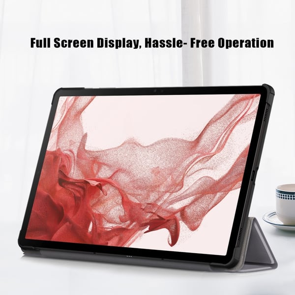 Samsung Galaxy Tab S9 Fodral Tri-fold Grå