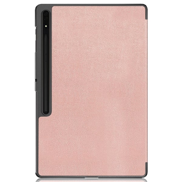 Samsung Galaxy Tab S9 Ultra Fodral Tri-fold Rosa