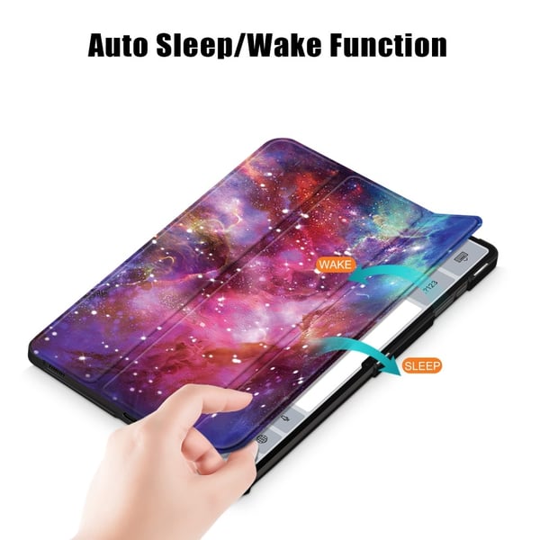 Samsung Galaxy Tab S9 Ultra Fodral Tri-fold Stjärnhimmel