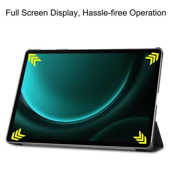 Samsung Galaxy Tab S9 FE Plus Fodral Tri-fold Don't Touch Me