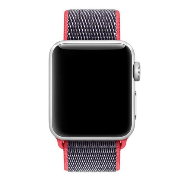 Nylonarmband Apple Watch 45mm Series 9 Röd