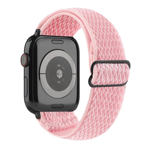 Vävd Nylonarmband Apple Watch Ultra 2 49mm Rosa