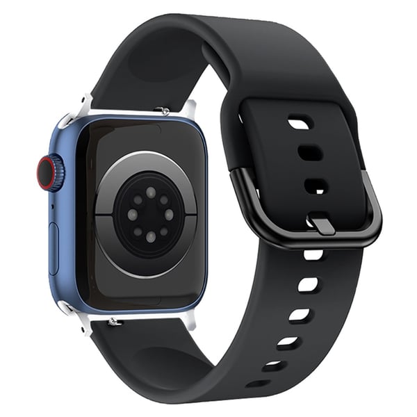 Soft Silikonarmband Apple Watch Ultra 2 49mm Svart