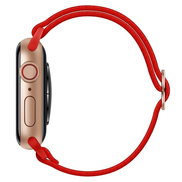 Elastiskt Nylonarmband Apple Watch 42/44/45/49 mm Röd