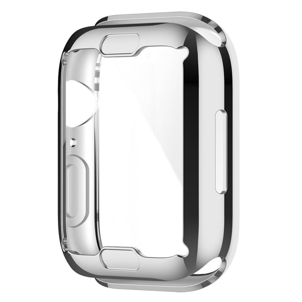 Heltäckande TPU Skal Apple Watch 41mm Silver