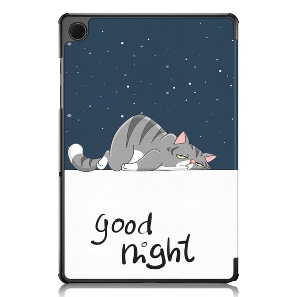 Samsung Galaxy Tab A9 Plus Fodral Tri-fold Katt