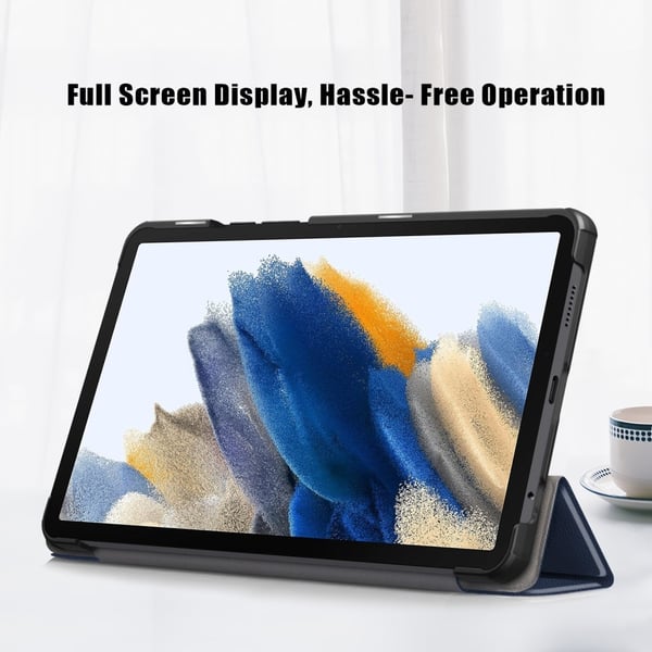 Samsung Galaxy Tab A9 Fodral Tri-fold Blå
