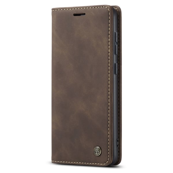 CaseMe Slim Plånboksfodral Samsung Galaxy S24 Plus Brun
