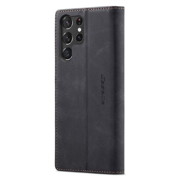 CaseMe Slim Plånboksfodral Samsung Galaxy S24 Ultra Svart
