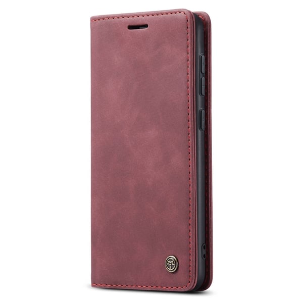 CaseMe Slim Plånboksfodral Samsung Galaxy S24 Röd
