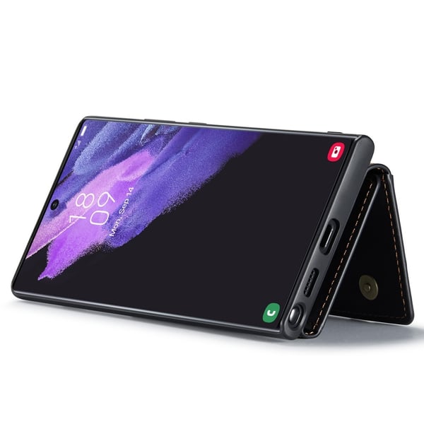 DG.MING 2-i-1 Magnetiskt Skal Med Kortfack Samsung Galaxy S24 Ultra Svart