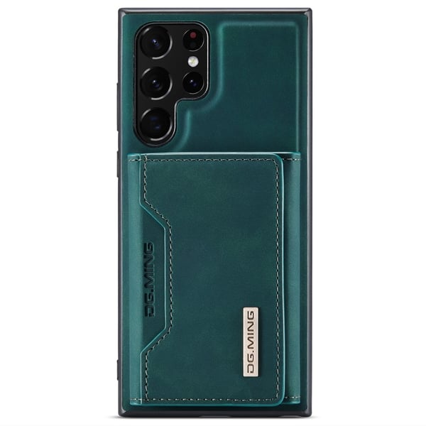 DG.MING 2 in 1 Magnetic Card Slot Case Samsung Galaxy S24 Ultra Green