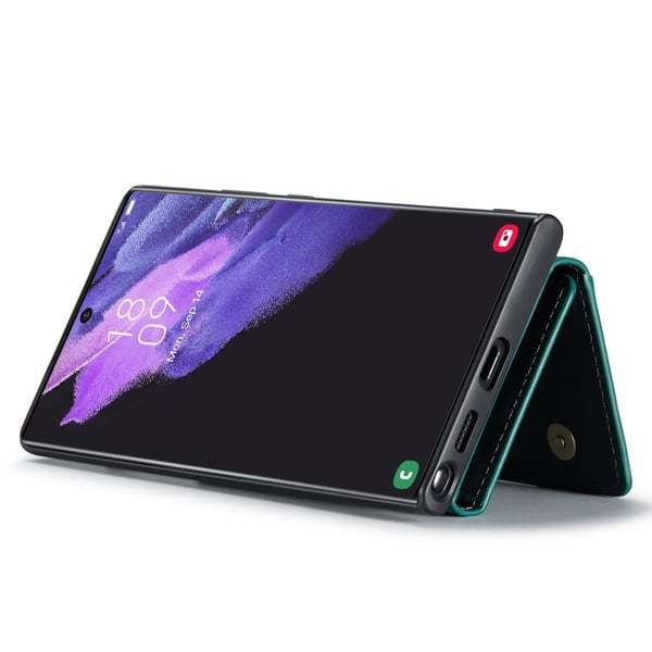 DG.MING 2 in 1 Magnetic Card Slot Case Samsung Galaxy S24 Ultra Green