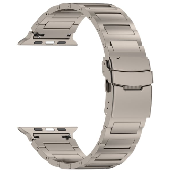 Titanarmband Apple Watch 42/44/45/49 mm Grå