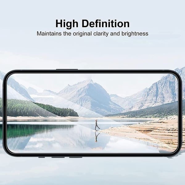 Heltäckande Härdat Glas Skärmskydd Samsung Galaxy A15