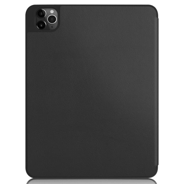iPad Air 10.9 5th Gen (2022) Fodral Tri-Fold Med Pencil-hållare Svart