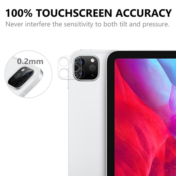 Linsskydd iPad Pro 12.9 5th Gen (2021) Härdat Glas