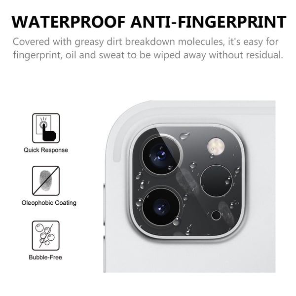 Linsskydd iPad Pro 12.9 5th Gen (2021) Härdat Glas