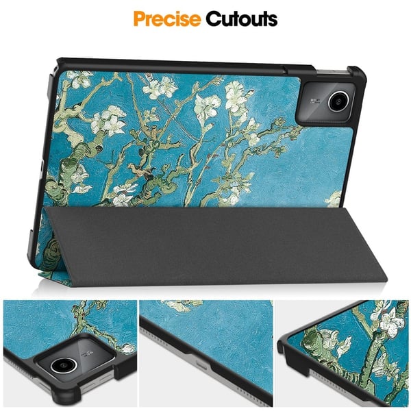 Lenovo Tab M11 Fodral Tri-fold Körsbärsblommor