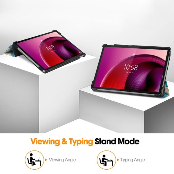 Lenovo Tab M11 Fodral Tri-fold Körsbärsblommor