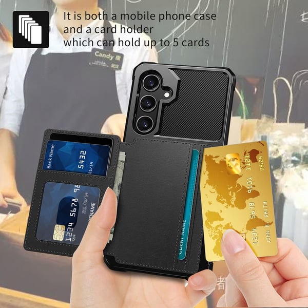 Multi-Slot Skal Samsung Galaxy A55 Svart