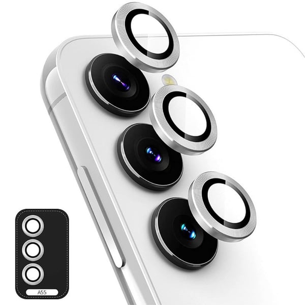 Hat Prince Linsskydd Härdat Glas Samsung Galaxy A55 Silver