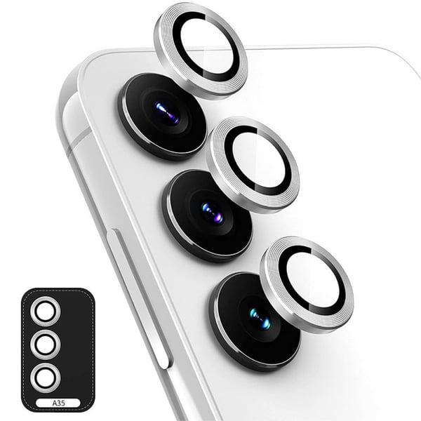 Hat Prince Linsskydd Härdat Glas Samsung Galaxy A35 Silver