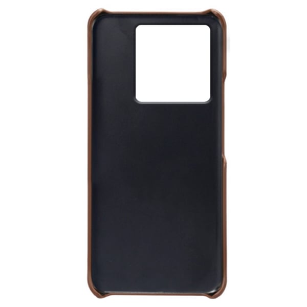 Läderskal Med Kortfack Xiaomi 13T Brun