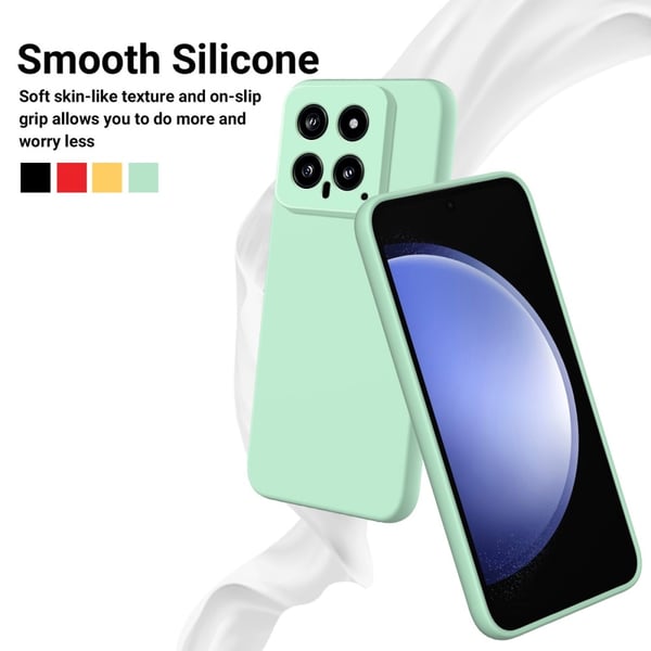 Silikonskal Xiaomi 14 Grön