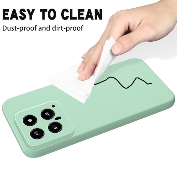 Silikonskal Xiaomi 14 Grön
