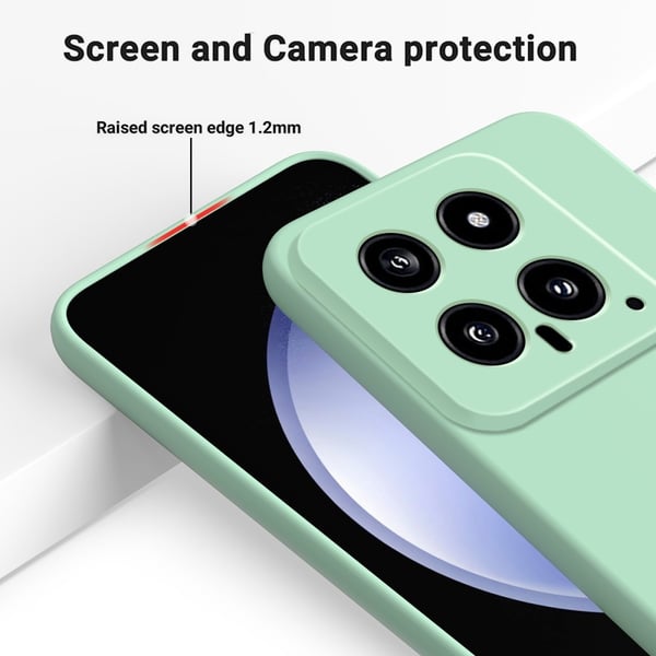 Silikonskal Xiaomi 14 Grön