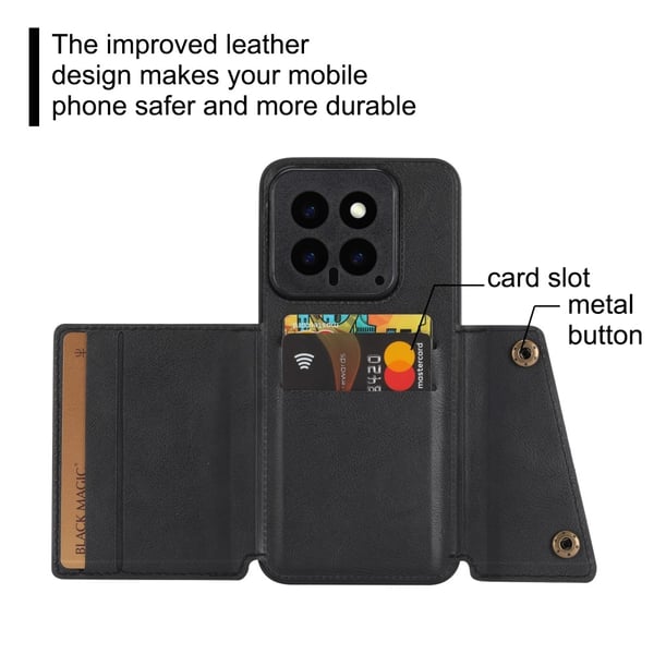Skal Med Plånbok Xiaomi 14 Svart