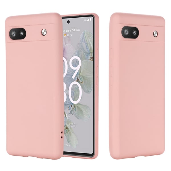 Silikonskal Google Pixel 7a Rosa