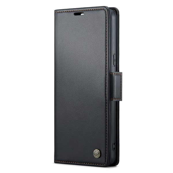 CaseMe Slim Plånboksfodral RFID-skydd Google Pixel 8 Pro Svart