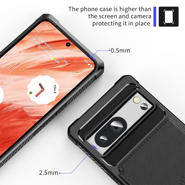 Multi-Slot Skal Google Pixel 8 Svart
