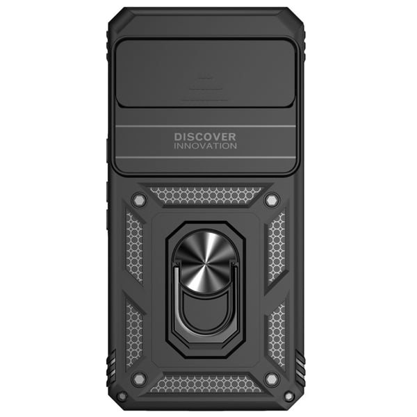 Hybridskal Google Pixel 8 Pro Ring + Kameraskydd Svart