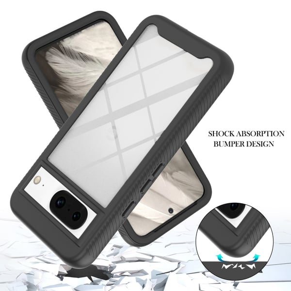 Allround Cover Skal Google Pixel 8 Svart